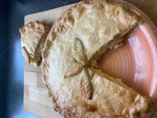Grace's Delicious Cheese and Onion Pie