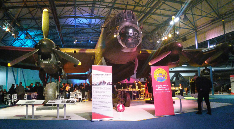 Lancaster Bomber at Mayor of Barnet's Gala Dinner