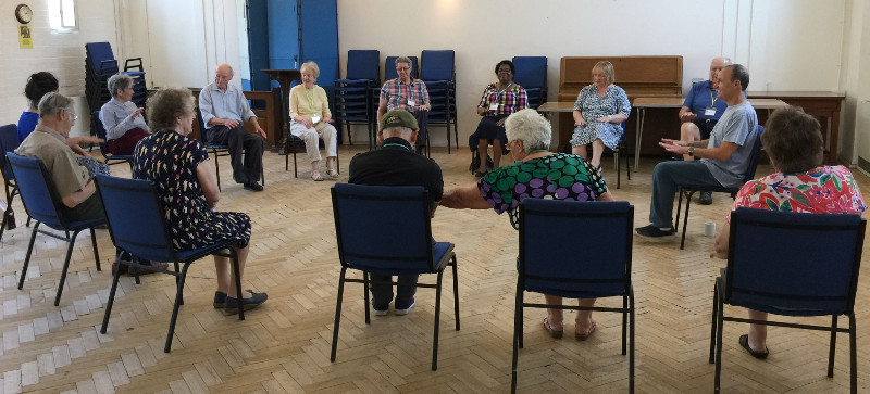 Chair Yoga at Eversfield Centre with Richard