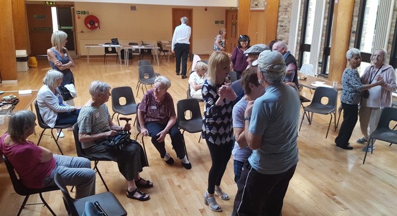 Members take to the floor at Fairway Hall