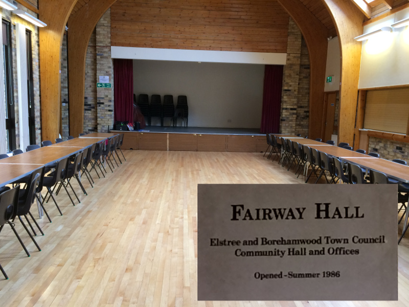 Inside Fairway Hall