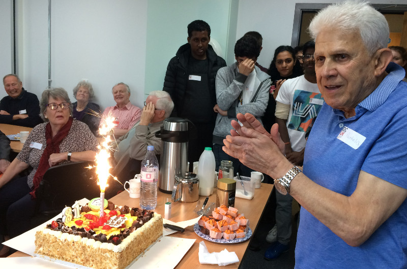 Pandelis celebrates his 81st Birthday at DCUK