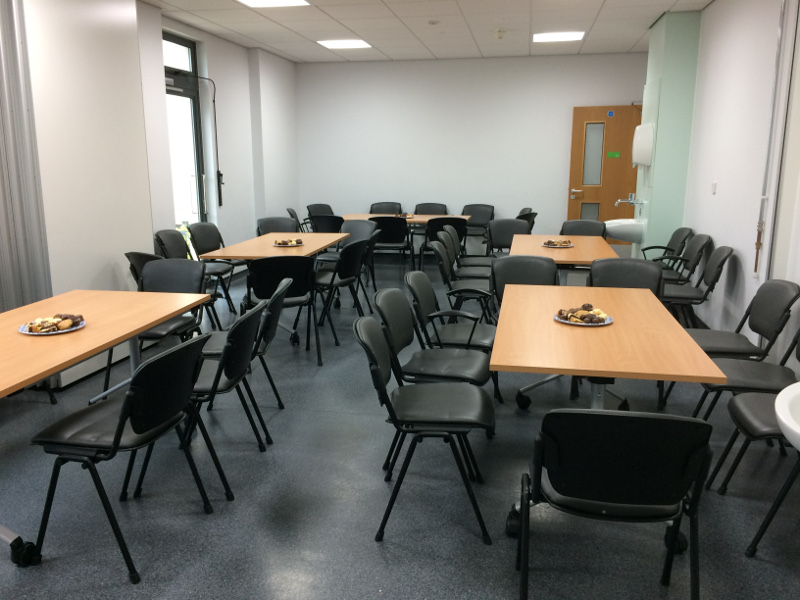 Dementia Club UK has a new table arrangement great compliments from members at Finchley Memorial