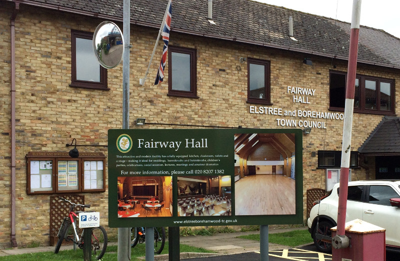 Fairway Hall Elstree and Borehamwood Town Council