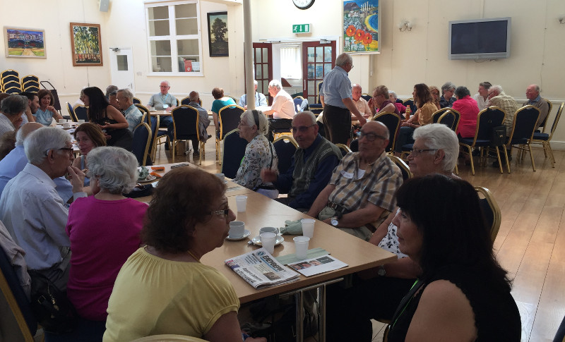 Full house at Dementia Club UK