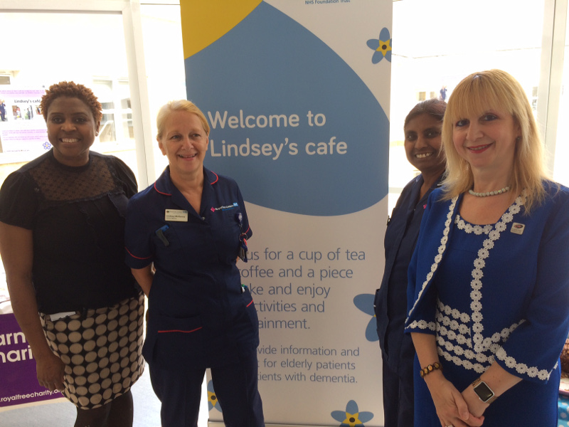 Launch of Lindsey's Cafe at Barnet General Hospital