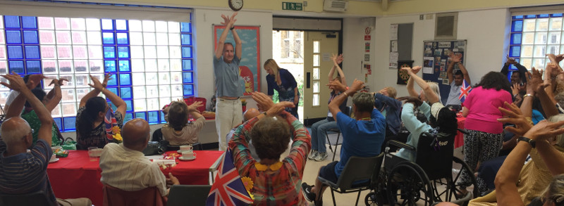 Chair yoga with Richard