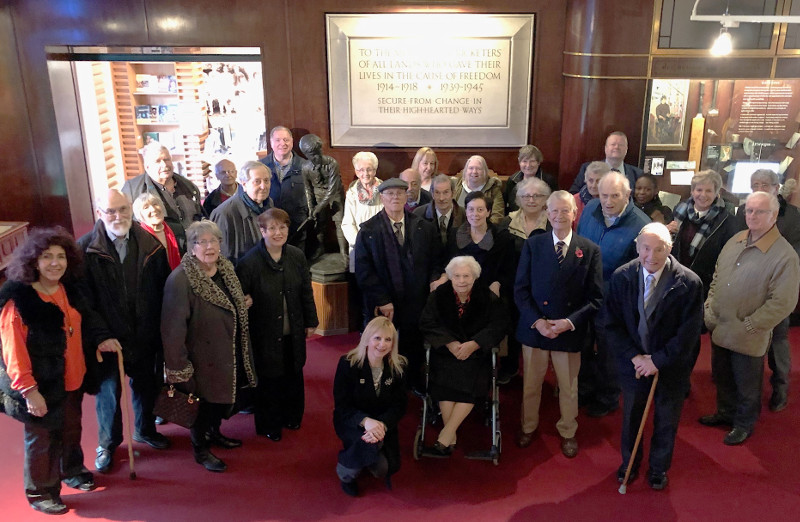 Dementia Club UK members at Lords Cricket Ground Museum