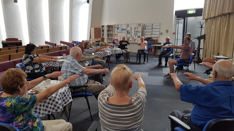 Chair yoga with Richard